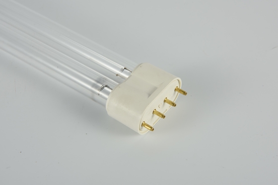 Tipo lâmpada UV leve UVC de vidro de H da desinfecção do ozônio dos tubos 185nm de 40W para o ar