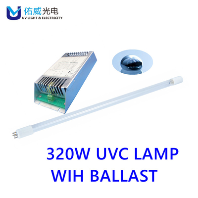 Luz UVC 320w com lastro Ambiente de trabalho de alta temperatura G13