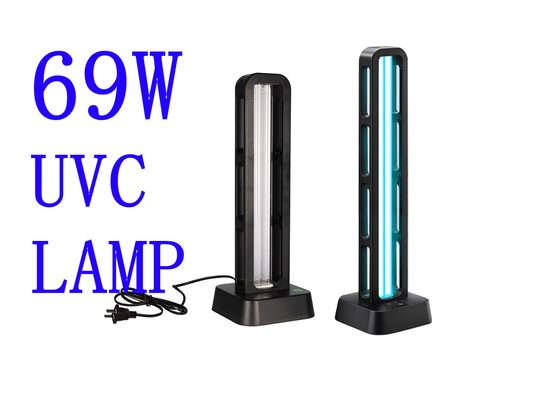 Luzes UVC matadoras de percevejos invisíveis 69 W para quartos de 60 metros quadrados
