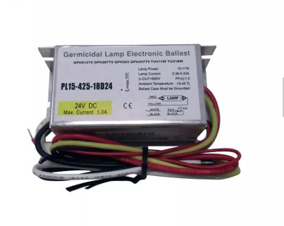 esterilizador UVC eletrônico 18w 4 Pin For T5 do reator da lâmpada da C.C. 24V