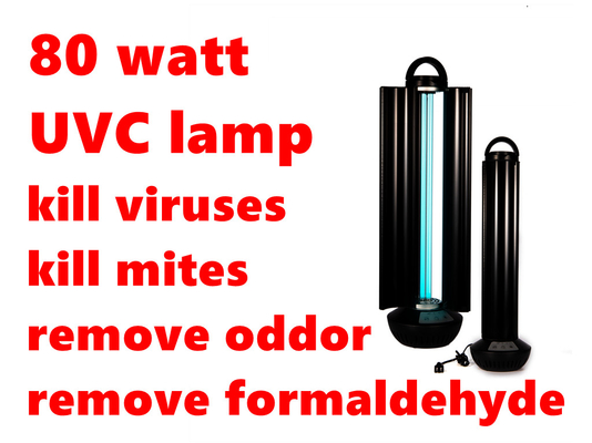 matança UVC do vírus da superfície da máquina da desinfecção do ar do esterilizador de 70w 80w