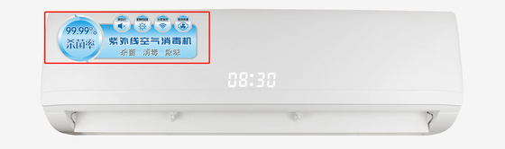 cair portátil do purificador de ar do purificador do ar do produto de 190W 100m2 na parede