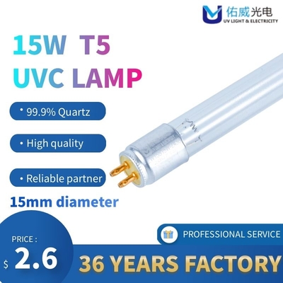 O diodo emissor de luz UV dobro do lado T5 ilumina o tubo da esterilização do bulbo da desinfecção em linha reta