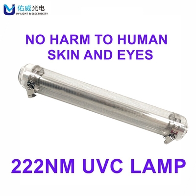 Esterilizador UV distante desinfetante ultravioleta da lâmpada 222nm inofensivo