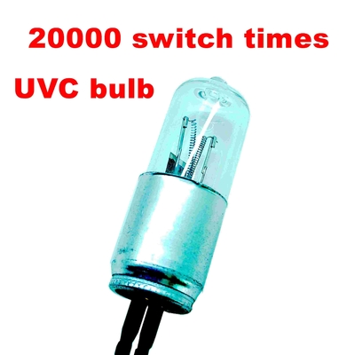 3W 10V Smart veste a luz de ultravioleta uv da C.A. da C.C. da lâmpada da desinfecção da cremalheira
