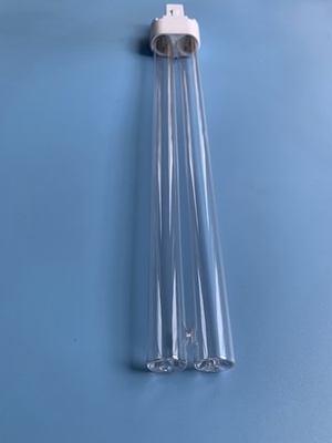 60w limpos 95w H dão forma ao tubo germicida UV de quartzo UVC do comprimento da ampola 217mm