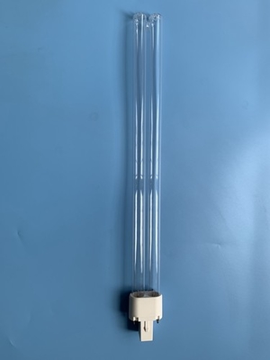 H dá forma à lâmpada limpa de quartzo da matança clara UVC do vírus dos tubos 36w 185nm 254nm
