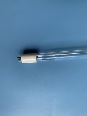 Os tubos leves UV do gás de desperdício de quartzo 10W 212mm matam a lâmpada UVC da desinfecção do ácaro