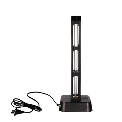 Lâmpada germicida UVC portátil preta leve UVC da cor 254nm 40W para a casa