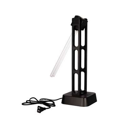 Lâmpada germicida UVC portátil preta leve UVC da cor 254nm 40W para a casa