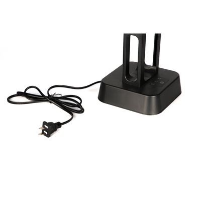 Lâmpada germicida UVC portátil preta leve UVC da cor 254nm 40W para a casa