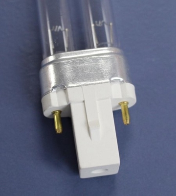 4 lâmpada germicida UV leve UV da desinfecção da água da forma de PIN Single Ended 9W H