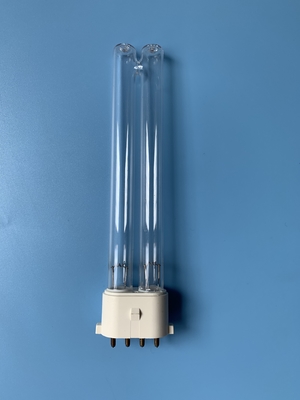 os tubos leves UVC H do tubo livre do ozônio de 2G7 7W dão forma à lâmpada germicida UV 254nm