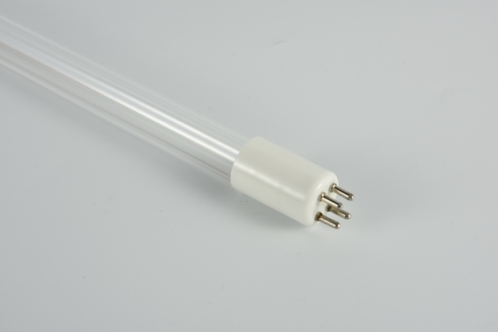 2 tubo leve UVC do tratamento da água da lâmpada bactericida UV do tubo de quartzo 75W T5 T8 dos pinos