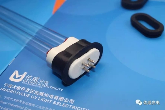 Tratamento de esgoto doméstico UVC luz em forma de U 100w lâmpada UV