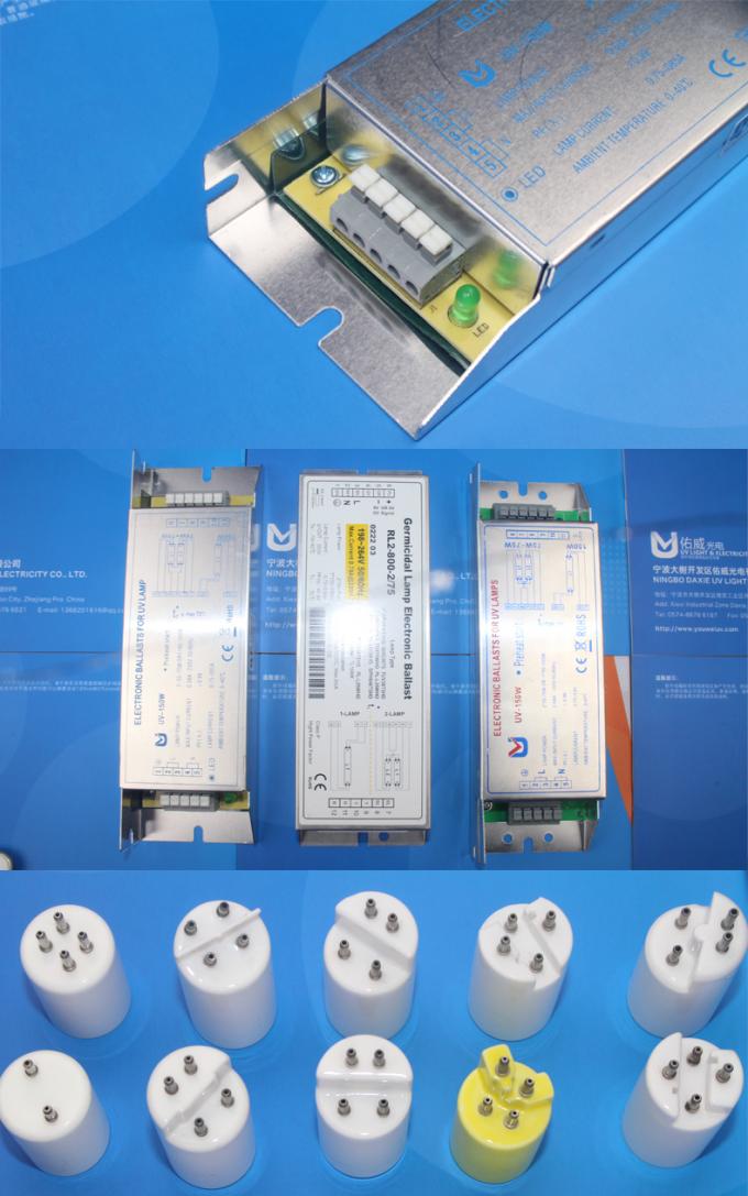 Reator eletrônico para reatores eletrônicos germicidas da lâmpada 15w da descarga clara UVC da alta intensidade da luz da desinfecção dos germes do vírus